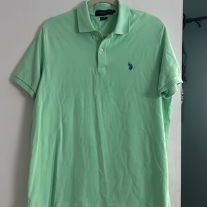 Men’s green size large US polo shirt